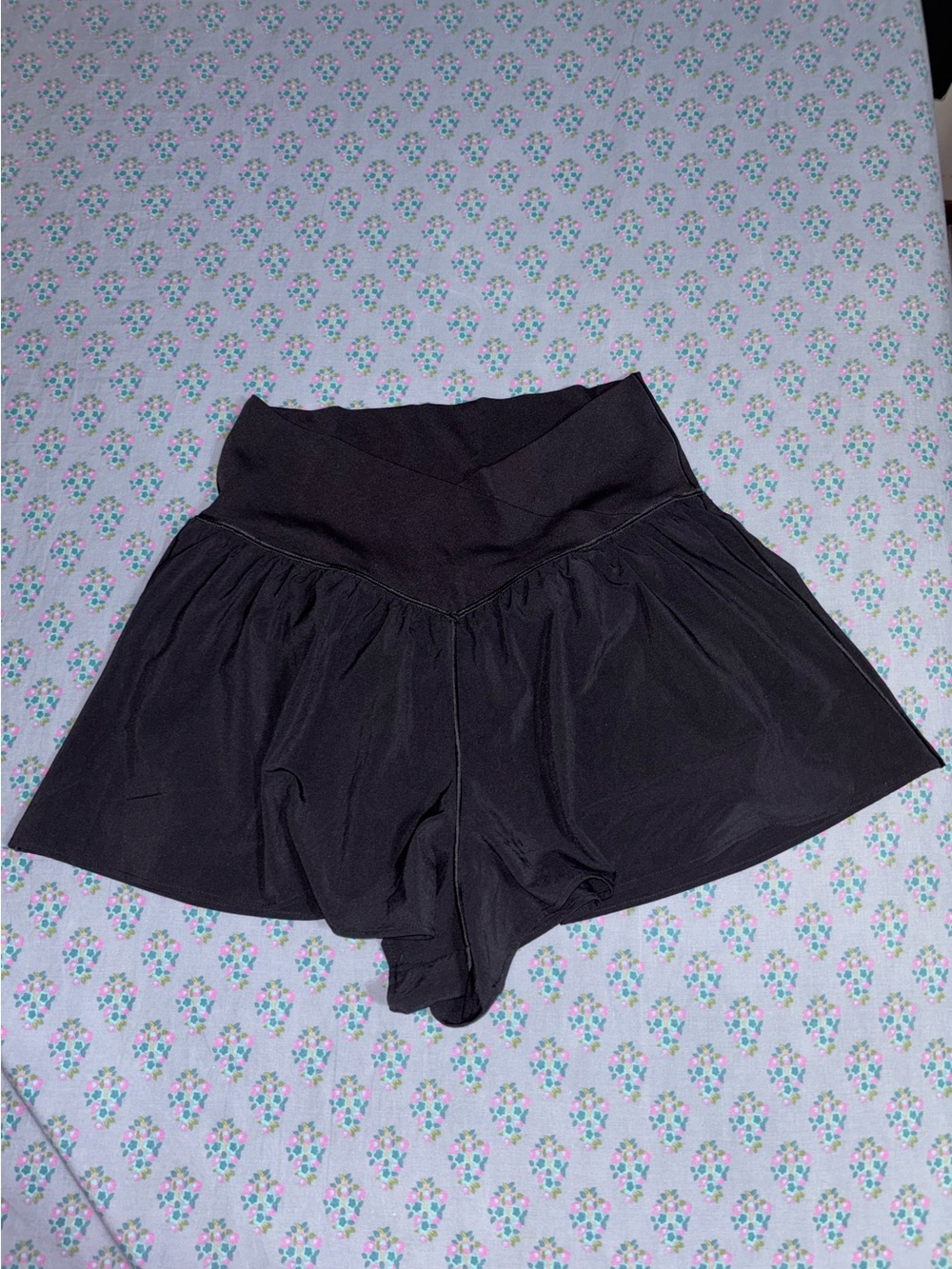 NWT OFFLINE By Aerie Real Me Crossover Flowy Short - Picture 5 of 7